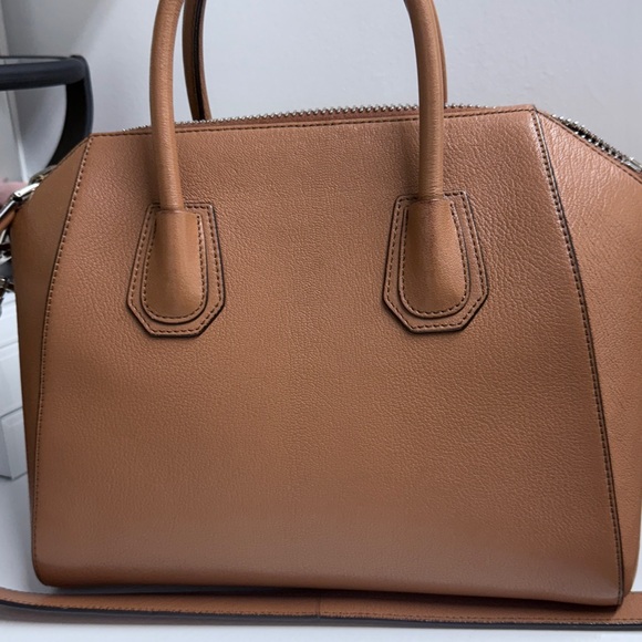 Givenchy Antigona Tan Leather Handbag - Picture 6 of 12